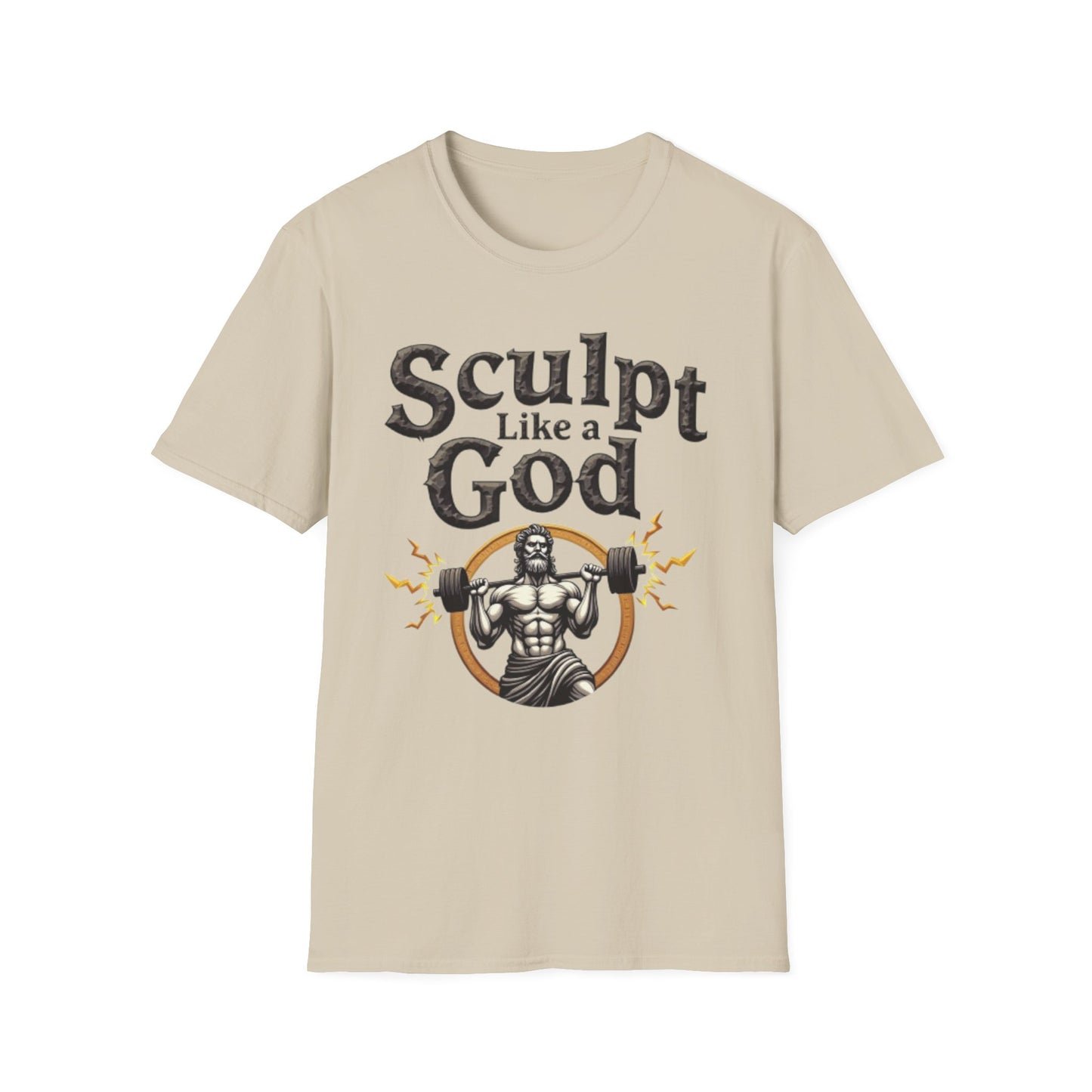 Sculpt Like a God T-Shirt – Epic Gym & Bodybuilding Tee