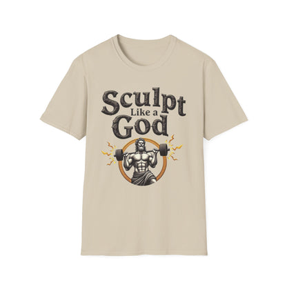 Sculpt Like a God T-Shirt – Epic Gym & Bodybuilding Tee