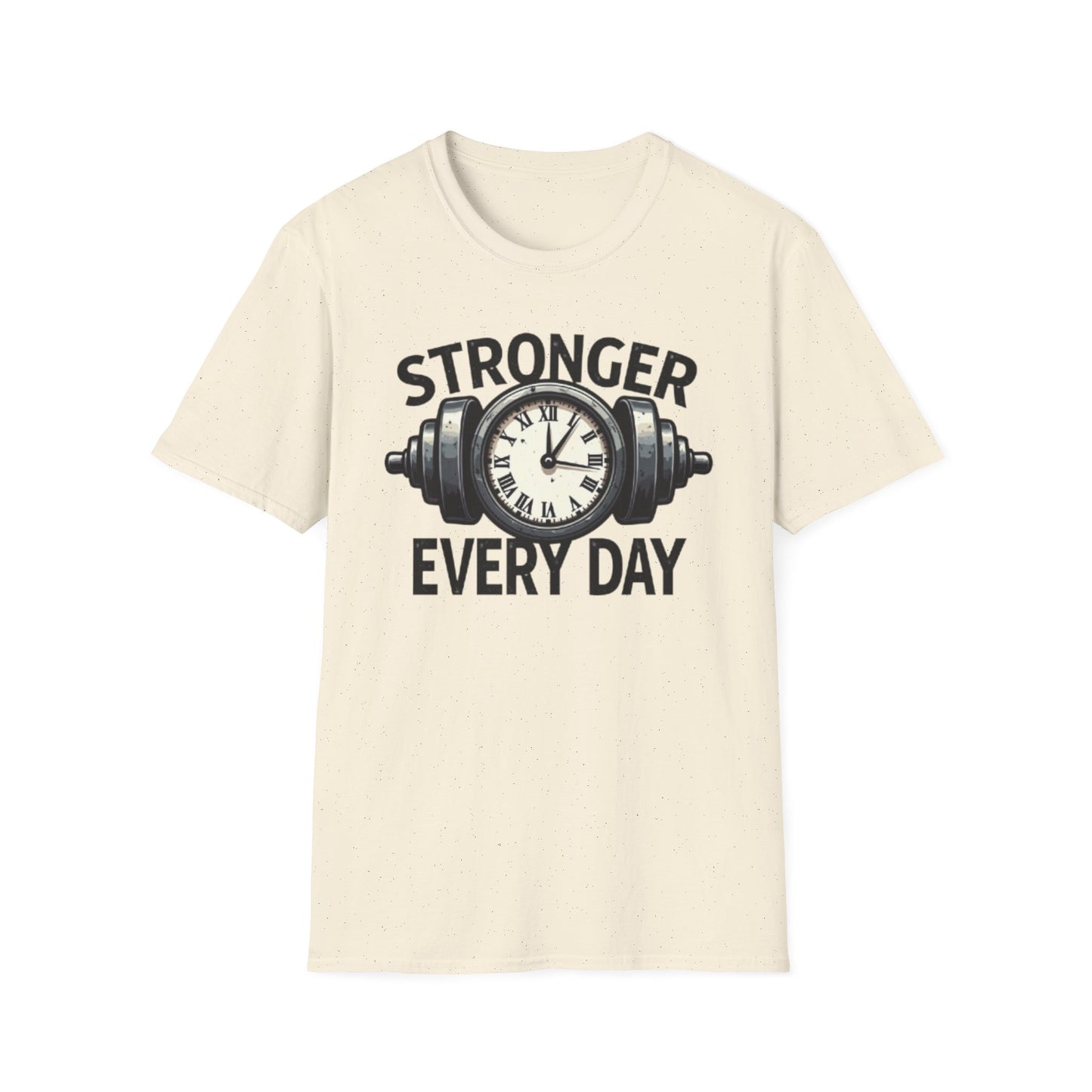 Stronger Every Day T-Shirt – Motivational Gym & Fitness Tee