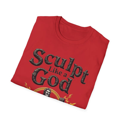 Sculpt Like a God T-Shirt – Epic Gym & Bodybuilding Tee