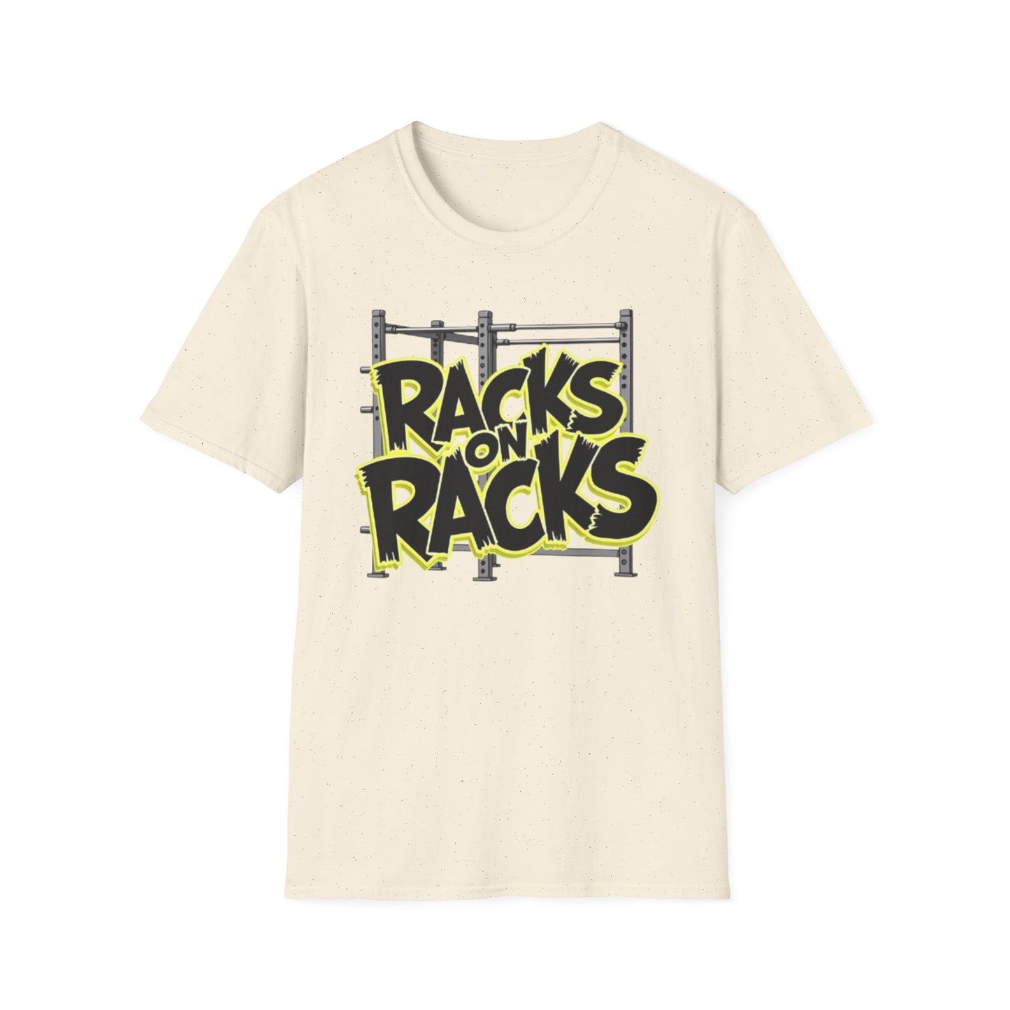 Racks on Racks T-Shirt – Funny Gym & Lifting Tee