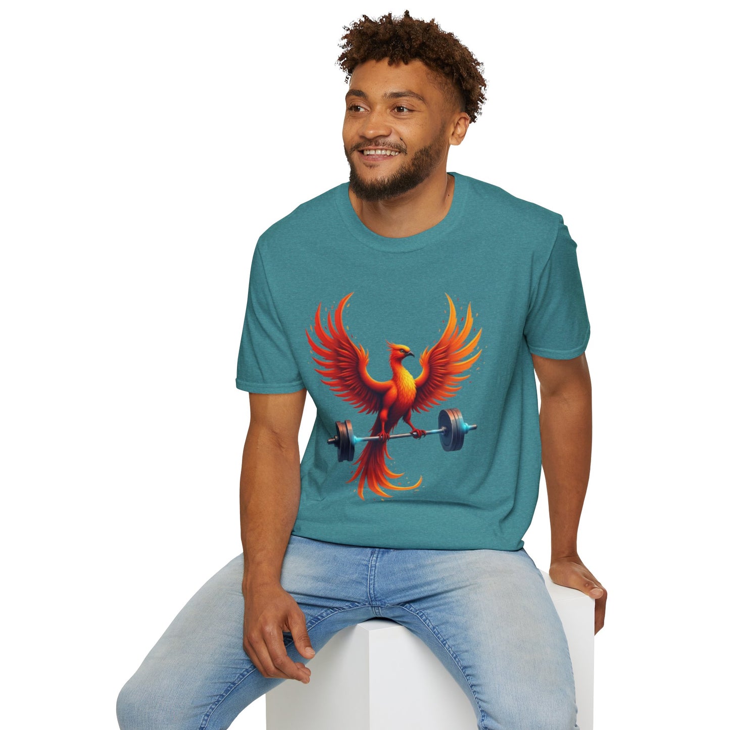 Phoenix Rising Gym T-Shirt – Strength, Resilience & Power Tee