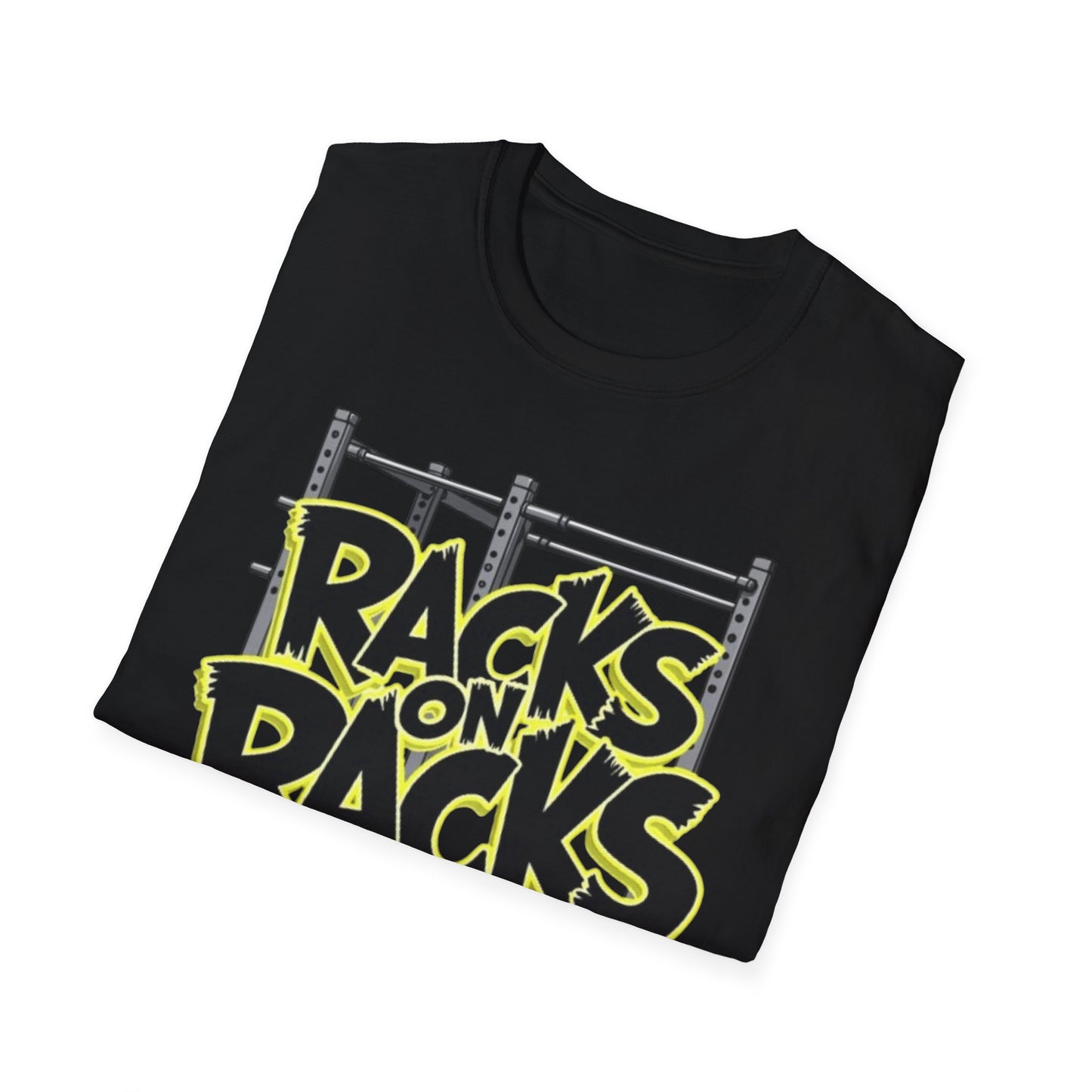 Racks on Racks T-Shirt – Funny Gym & Lifting Tee