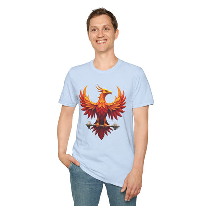 Phoenix Strength Gym T-Shirt – Rise, Lift & Conquer