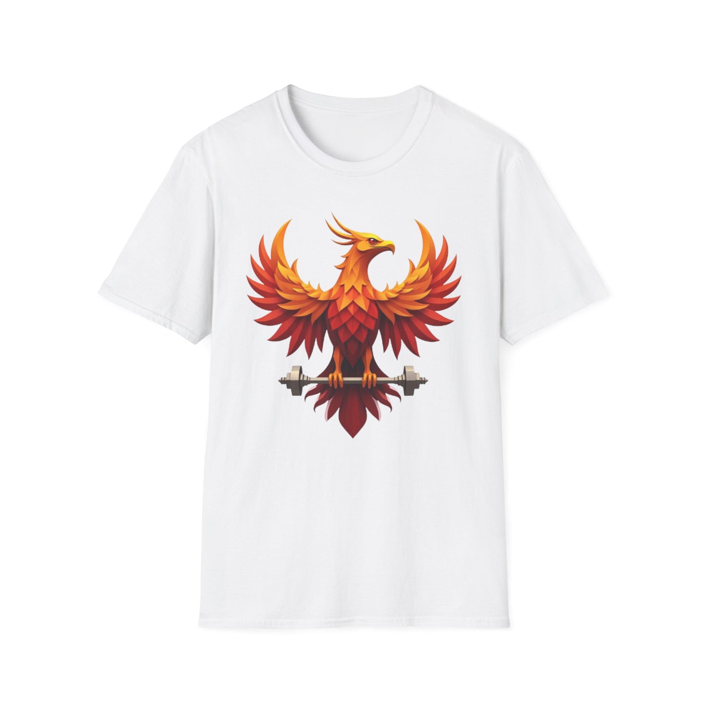 Phoenix Strength Gym T-Shirt – Rise, Lift & Conquer