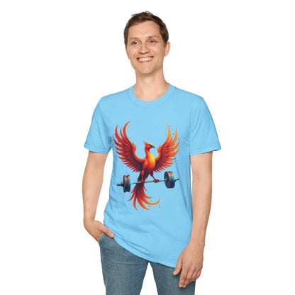 Phoenix Rising Gym T-Shirt – Strength, Resilience & Power Tee