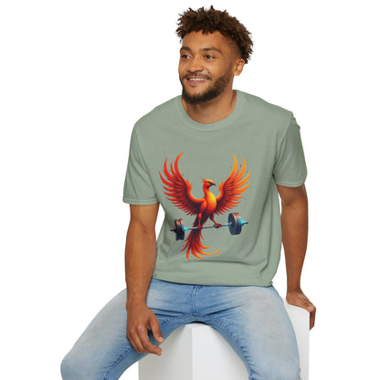 Phoenix Rising Gym T-Shirt – Strength, Resilience & Power Tee