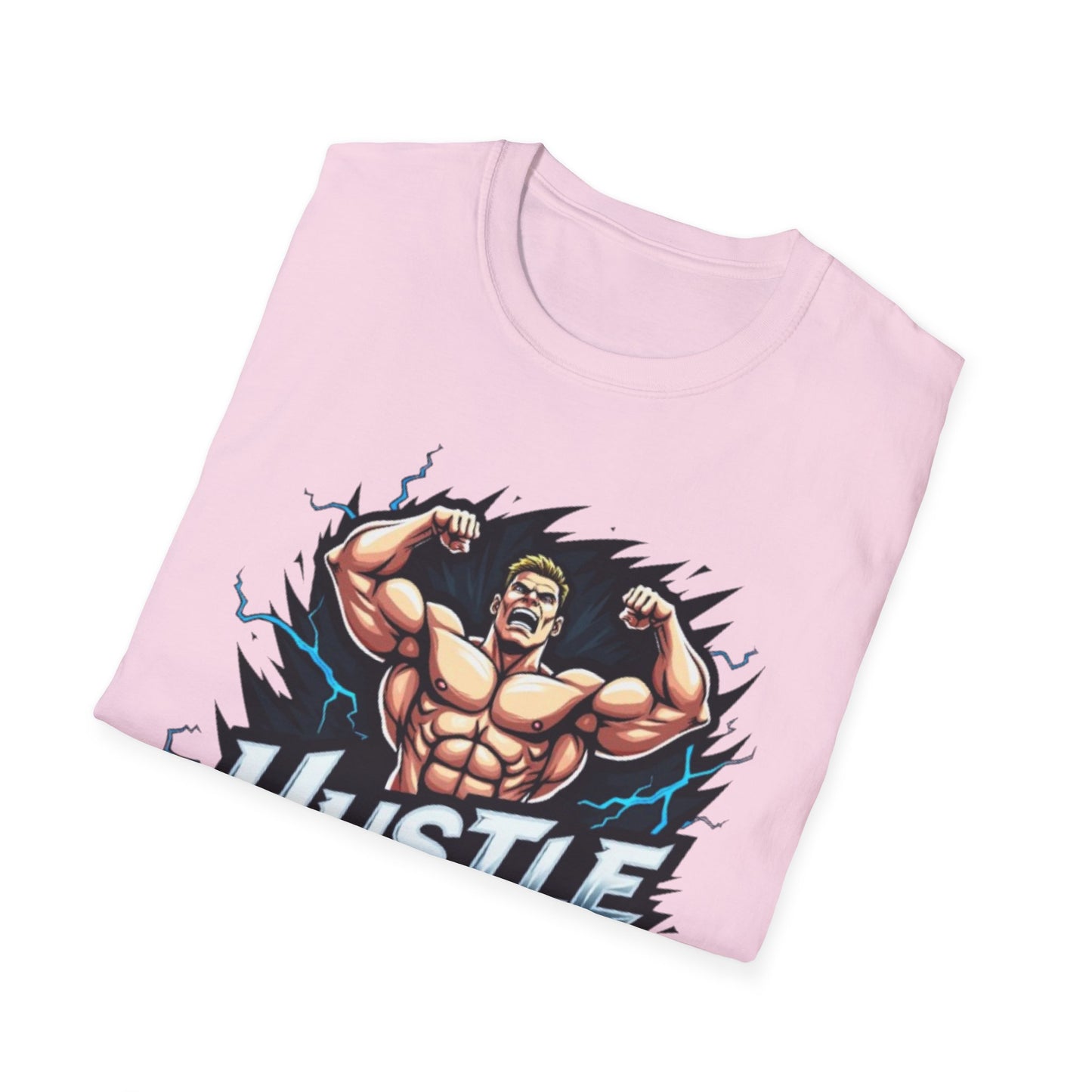 Hustle for the Muscle T-Shirt – Hardcore Gym & Fitness Tee