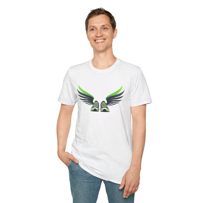 Winged Runner T-Shirt – Speed, Freedom & Endurance