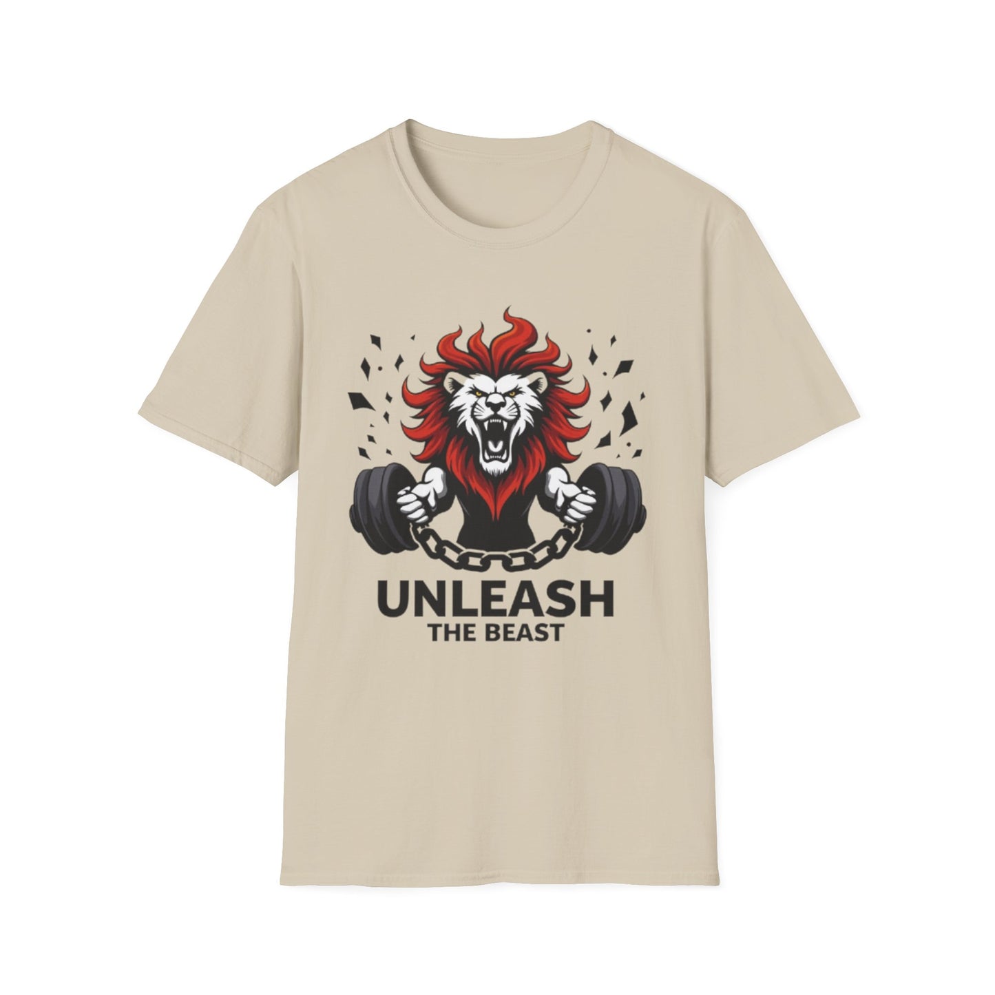 Unleash the Beast T-Shirt – Power, Strength & Gym Motivation