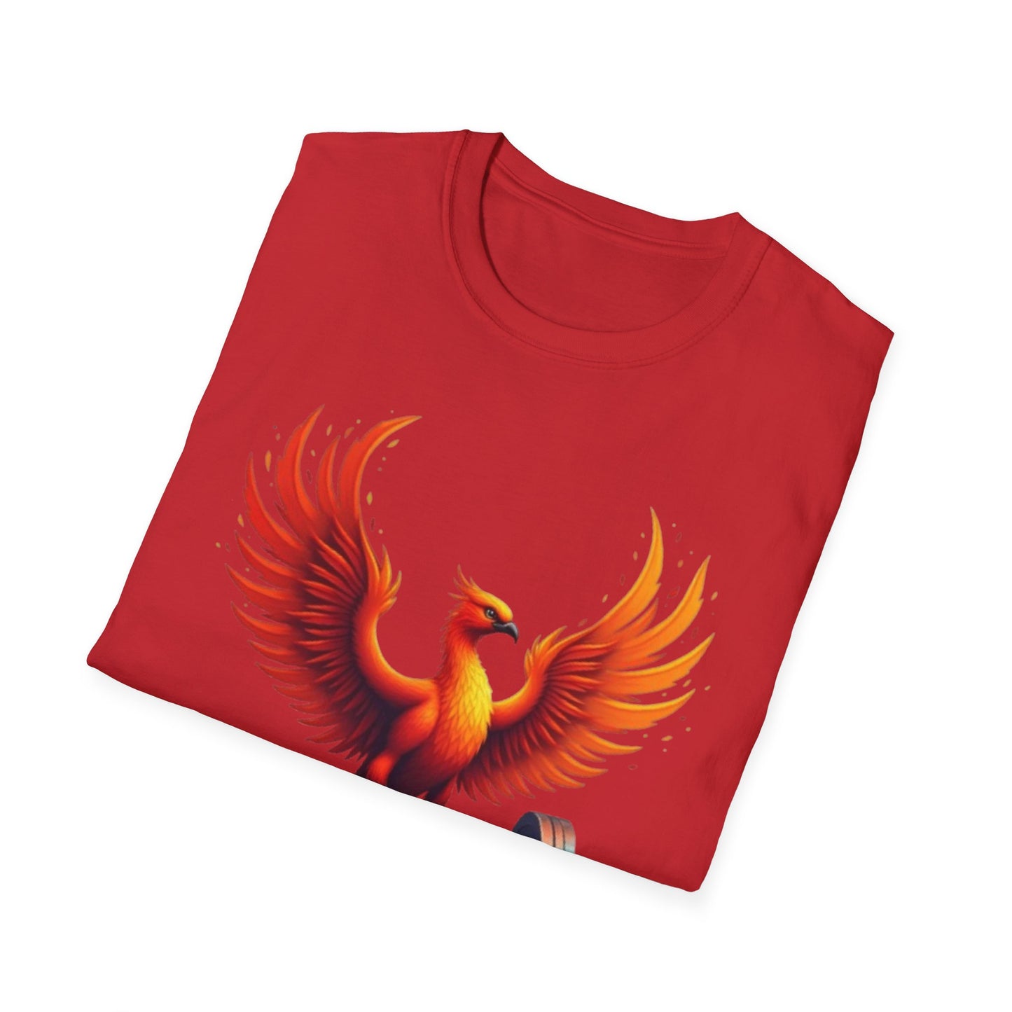 Phoenix Rising Gym T-Shirt – Strength, Resilience & Power Tee