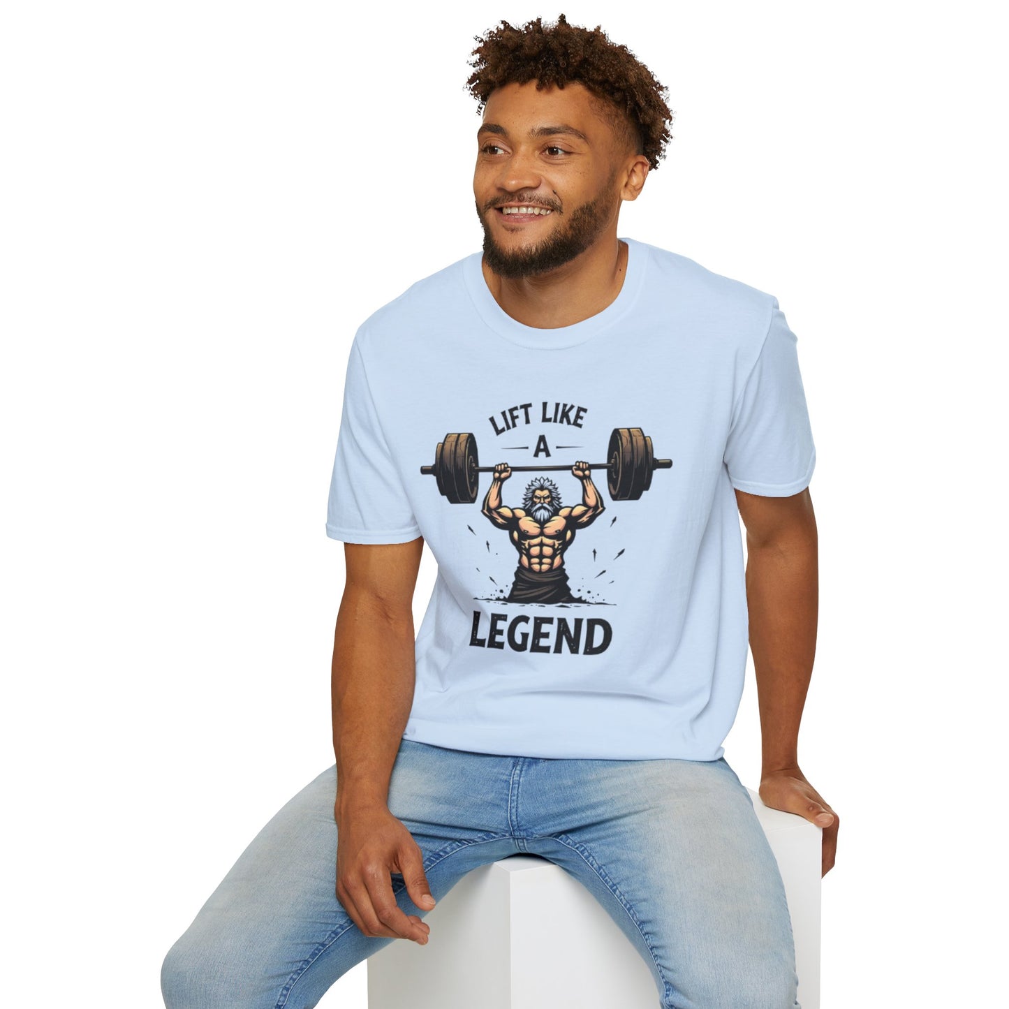 Lift Like a Legend T-Shirt – Epic Gym & Powerlifting Tee