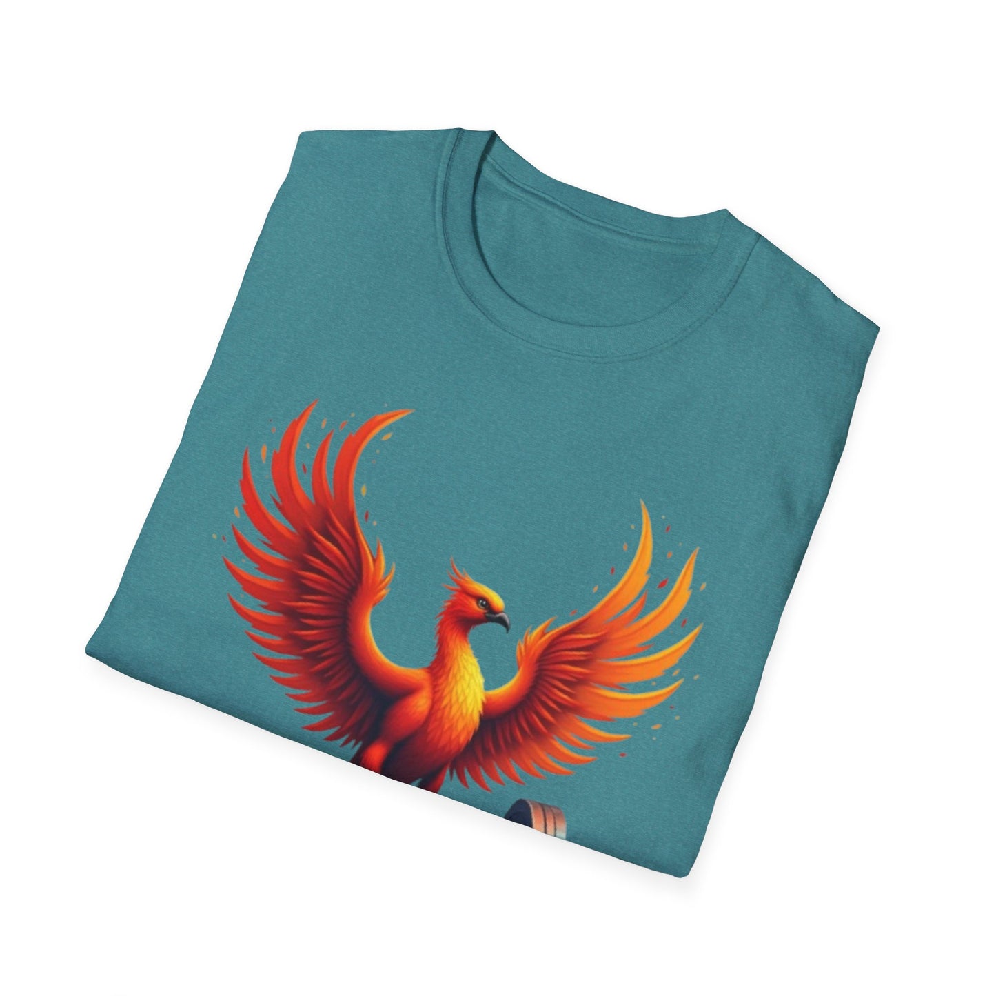 Phoenix Rising Gym T-Shirt – Strength, Resilience & Power Tee