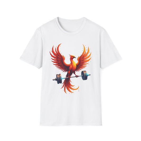 Phoenix Rising Gym T-Shirt – Strength, Resilience & Power Tee