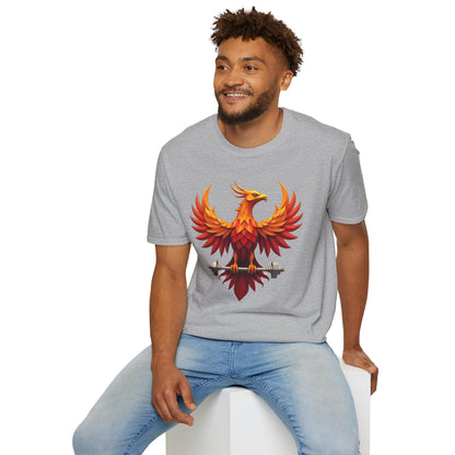 Phoenix Strength Gym T-Shirt – Rise, Lift & Conquer