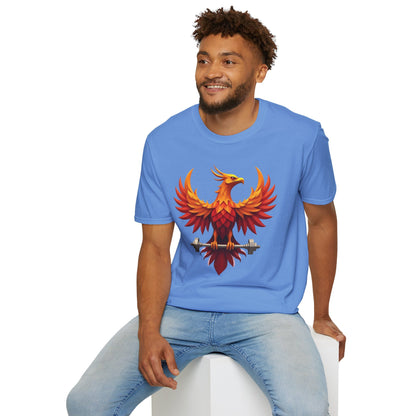 Phoenix Strength Gym T-Shirt – Rise, Lift & Conquer