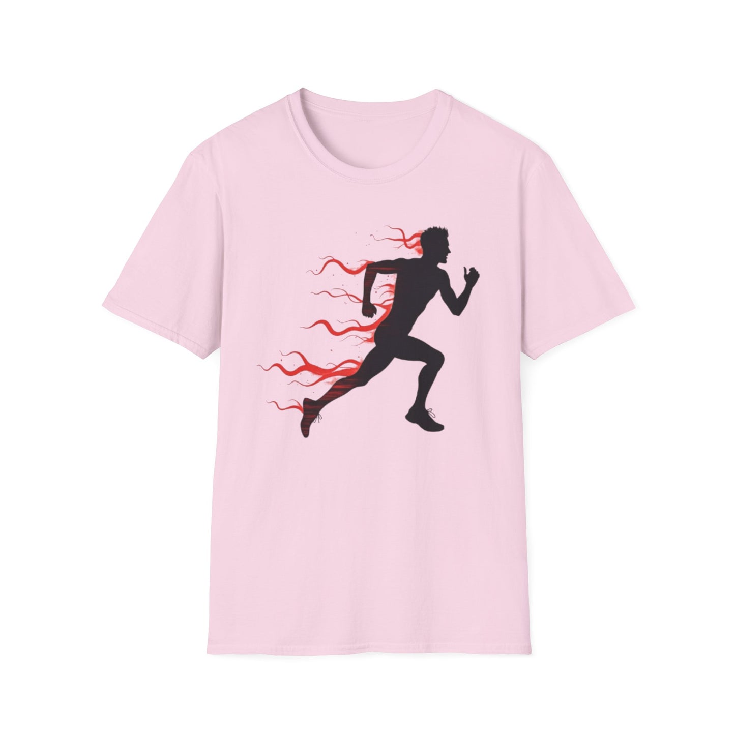 Flaming Speed Runner T-Shirt – Ignite Your Passion for Running