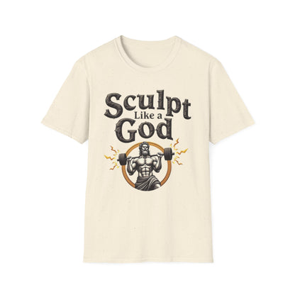 Sculpt Like a God T-Shirt – Epic Gym & Bodybuilding Tee