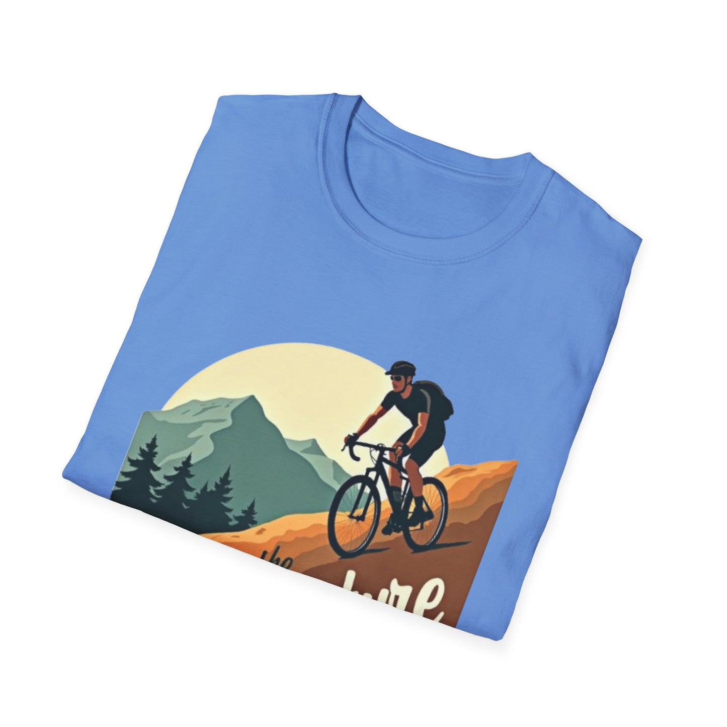 Ride the Adventure T-Shirt – Cycling & Outdoor Exploration