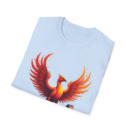 Phoenix Rising Gym T-Shirt – Strength, Resilience & Power Tee