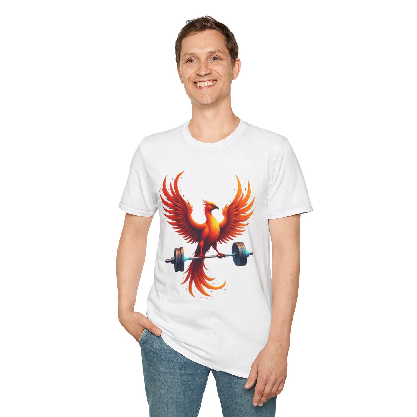 Phoenix Rising Gym T-Shirt – Strength, Resilience & Power Tee