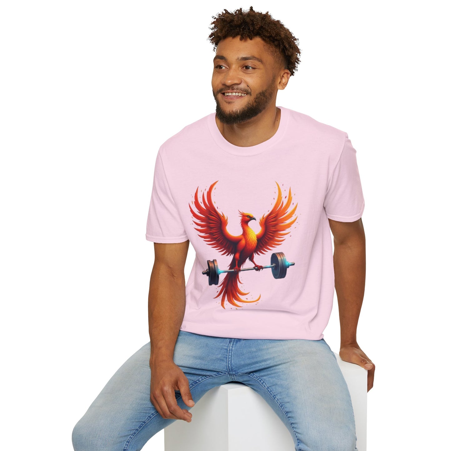 Phoenix Rising Gym T-Shirt – Strength, Resilience & Power Tee