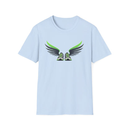 Winged Runner T-Shirt – Speed, Freedom & Endurance