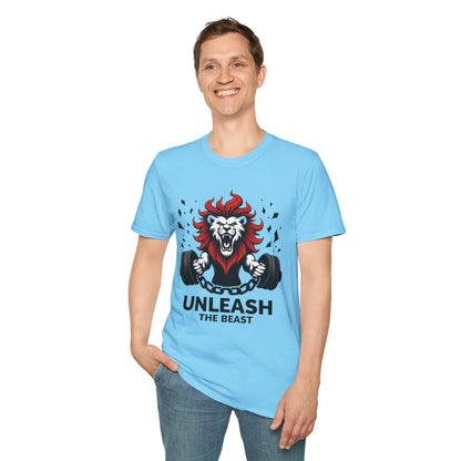 Unleash the Beast T-Shirt – Power, Strength & Gym Motivation