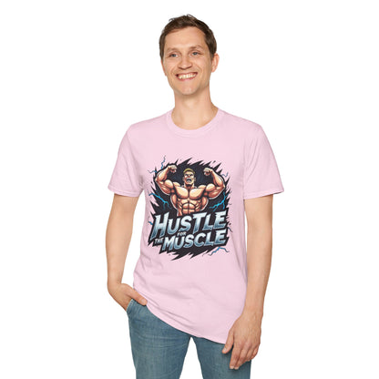 Hustle for the Muscle T-Shirt – Hardcore Gym & Fitness Tee