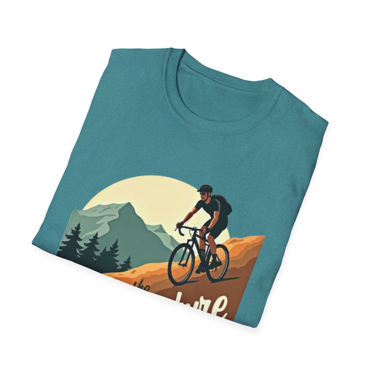 Ride the Adventure T-Shirt – Cycling & Outdoor Exploration