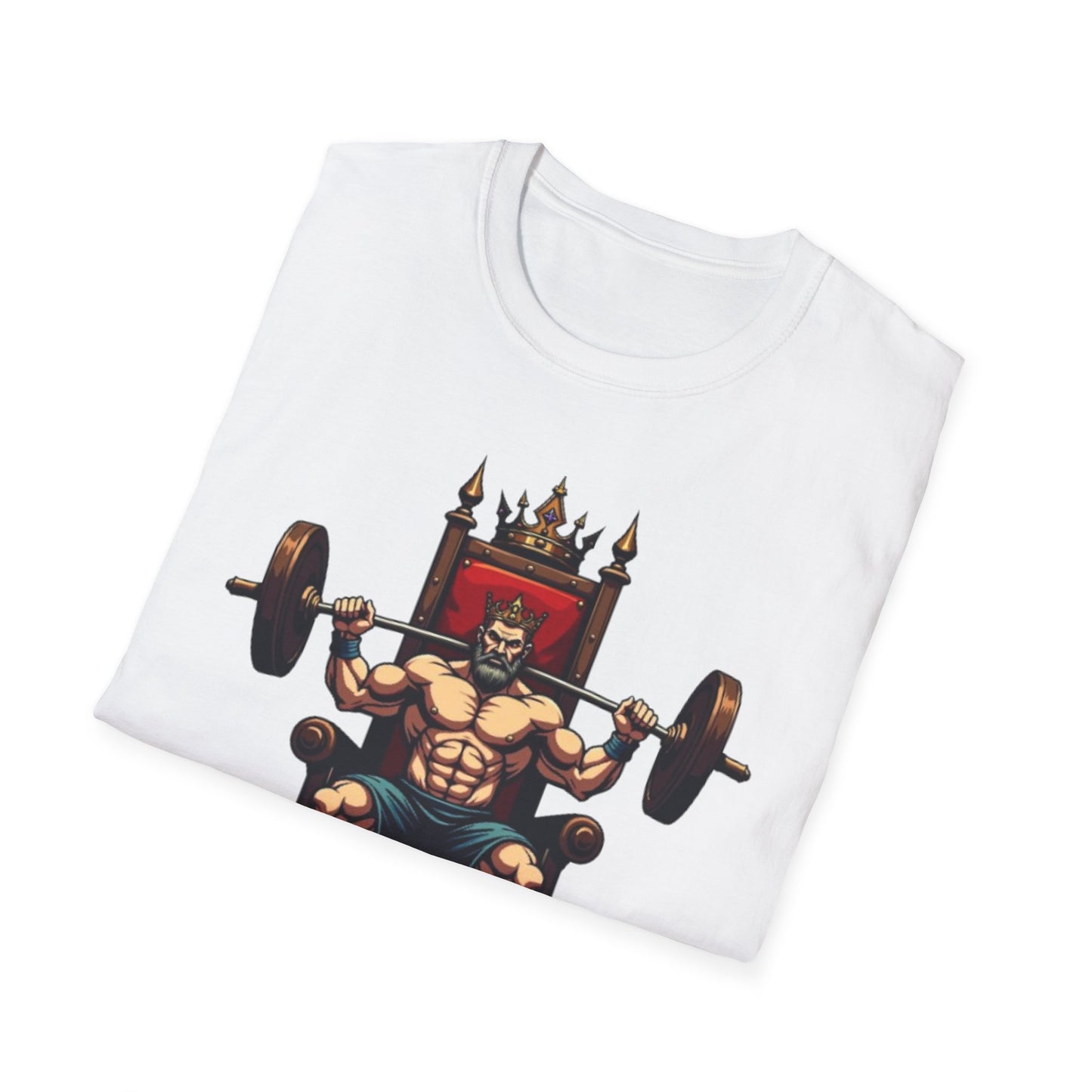 Bench Press King T-Shirt – Funny Gym & Powerlifting Tee