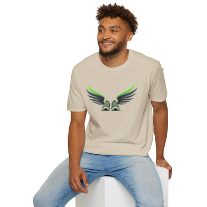 Winged Runner T-Shirt – Speed, Freedom & Endurance