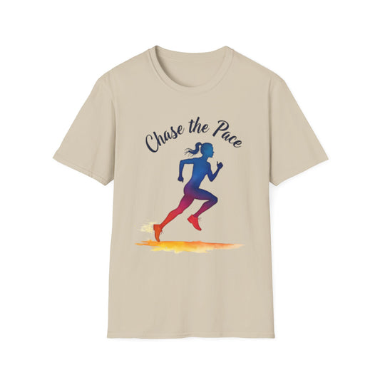 Chase the Pace T-Shirt – Running & Marathon Motivation