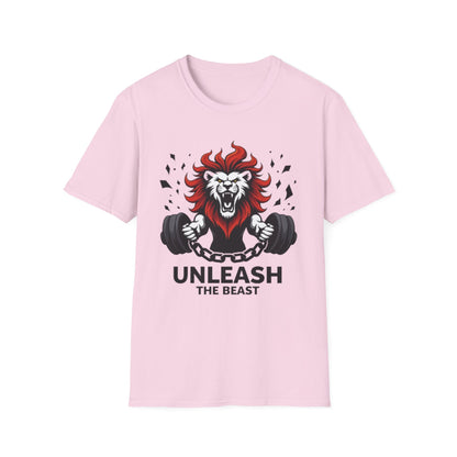 Unleash the Beast T-Shirt – Power, Strength & Gym Motivation