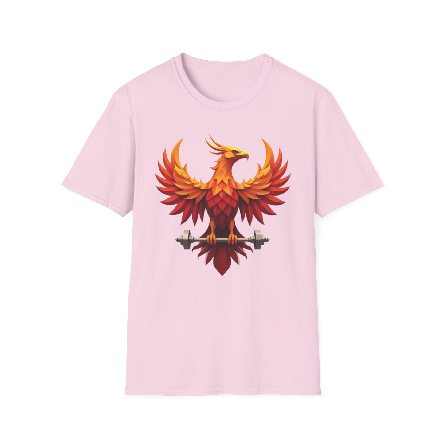 Phoenix Strength Gym T-Shirt – Rise, Lift & Conquer