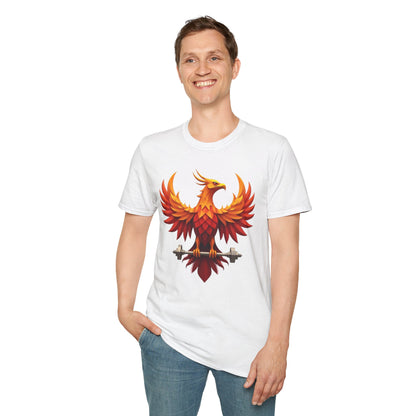 Phoenix Strength Gym T-Shirt – Rise, Lift & Conquer