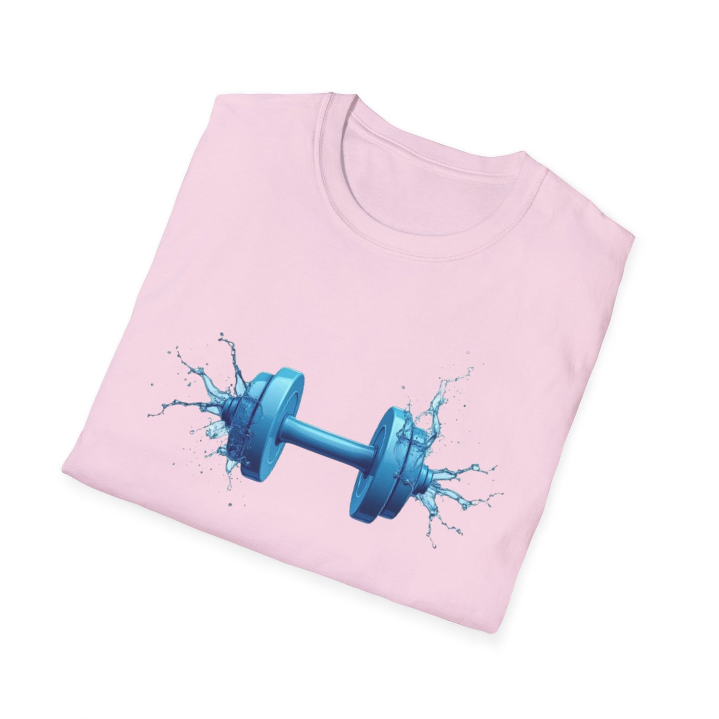 Hydro Strength Dumbbell T-Shirt – Power, Performance & Fluidity