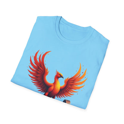 Phoenix Rising Gym T-Shirt – Strength, Resilience & Power Tee