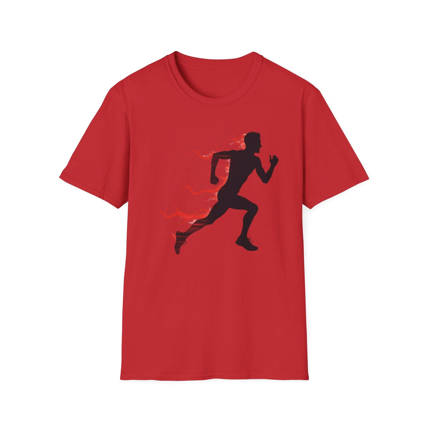 Flaming Speed Runner T-Shirt – Ignite Your Passion for Running