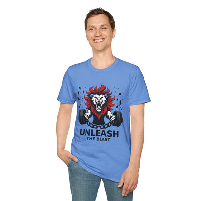 Unleash the Beast T-Shirt – Power, Strength & Gym Motivation