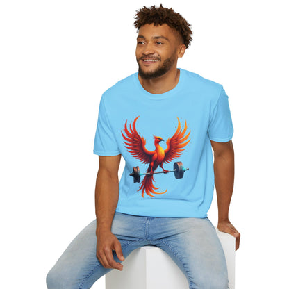 Phoenix Rising Gym T-Shirt – Strength, Resilience & Power Tee