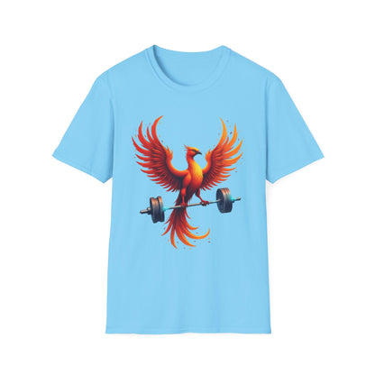 Phoenix Rising Gym T-Shirt – Strength, Resilience & Power Tee