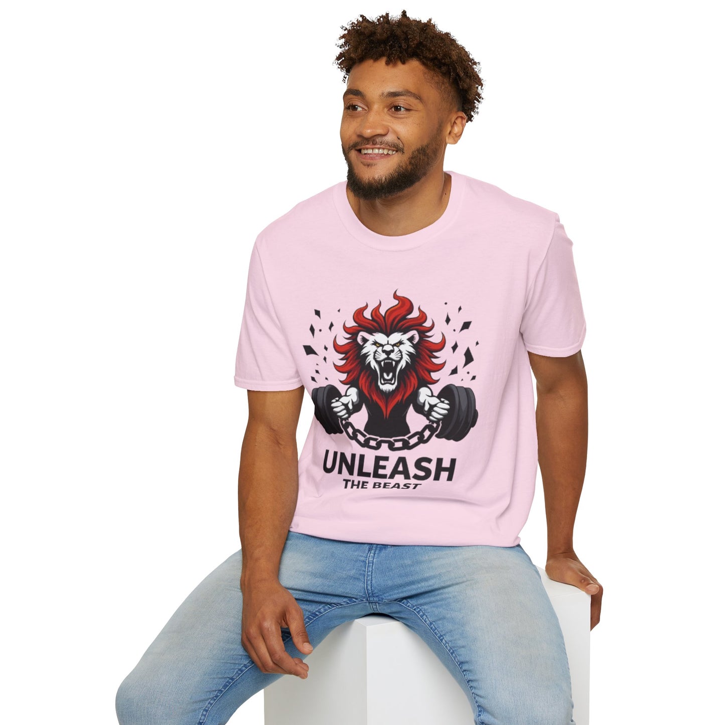 Unleash the Beast T-Shirt – Power, Strength & Gym Motivation