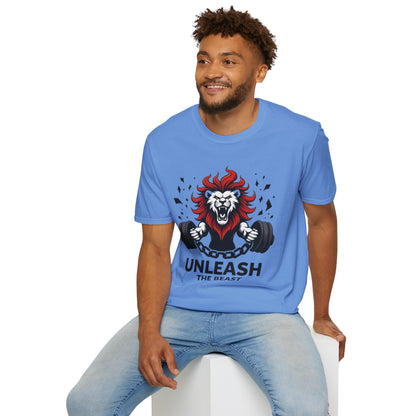 Unleash the Beast T-Shirt – Power, Strength & Gym Motivation