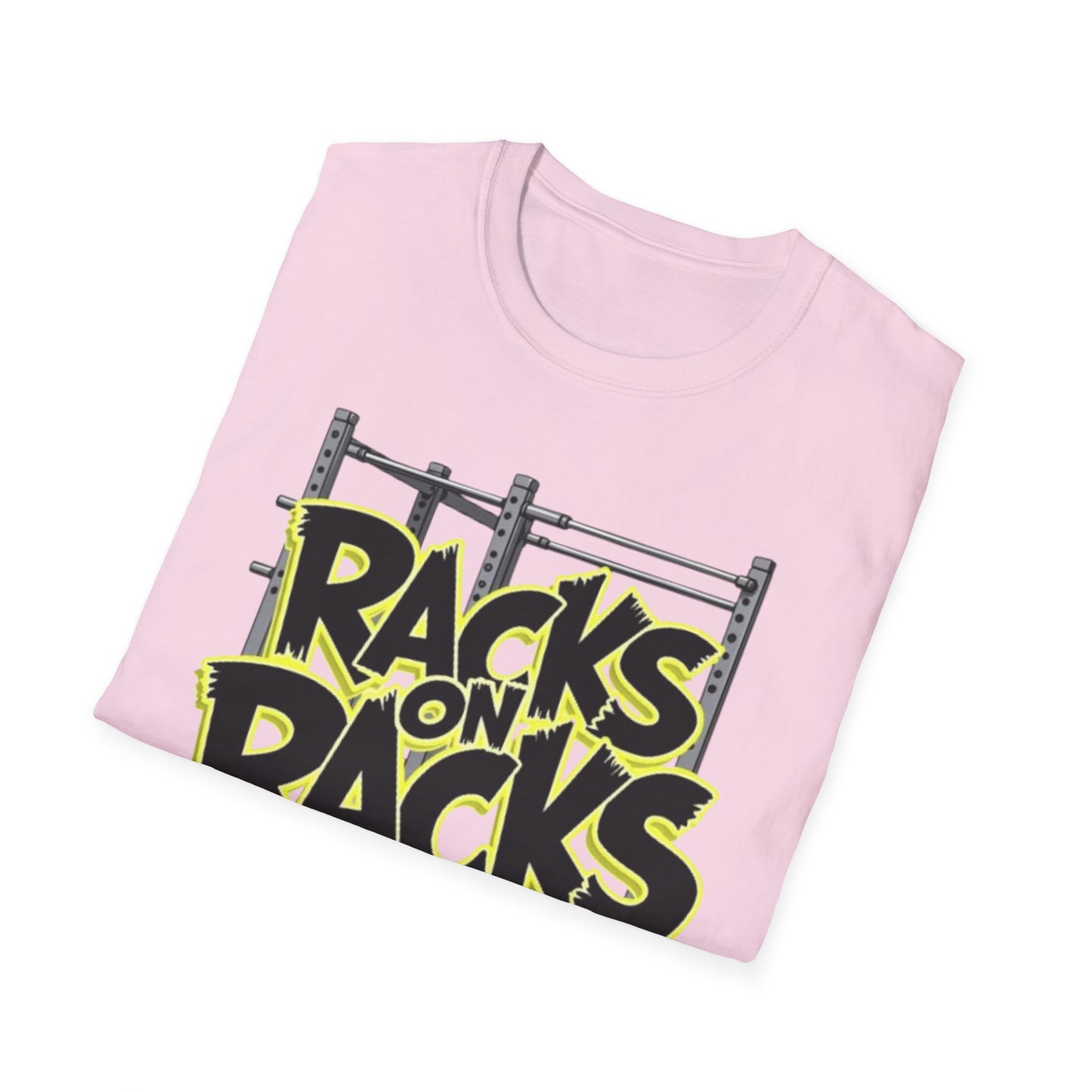 Racks on Racks T-Shirt – Funny Gym & Lifting Tee