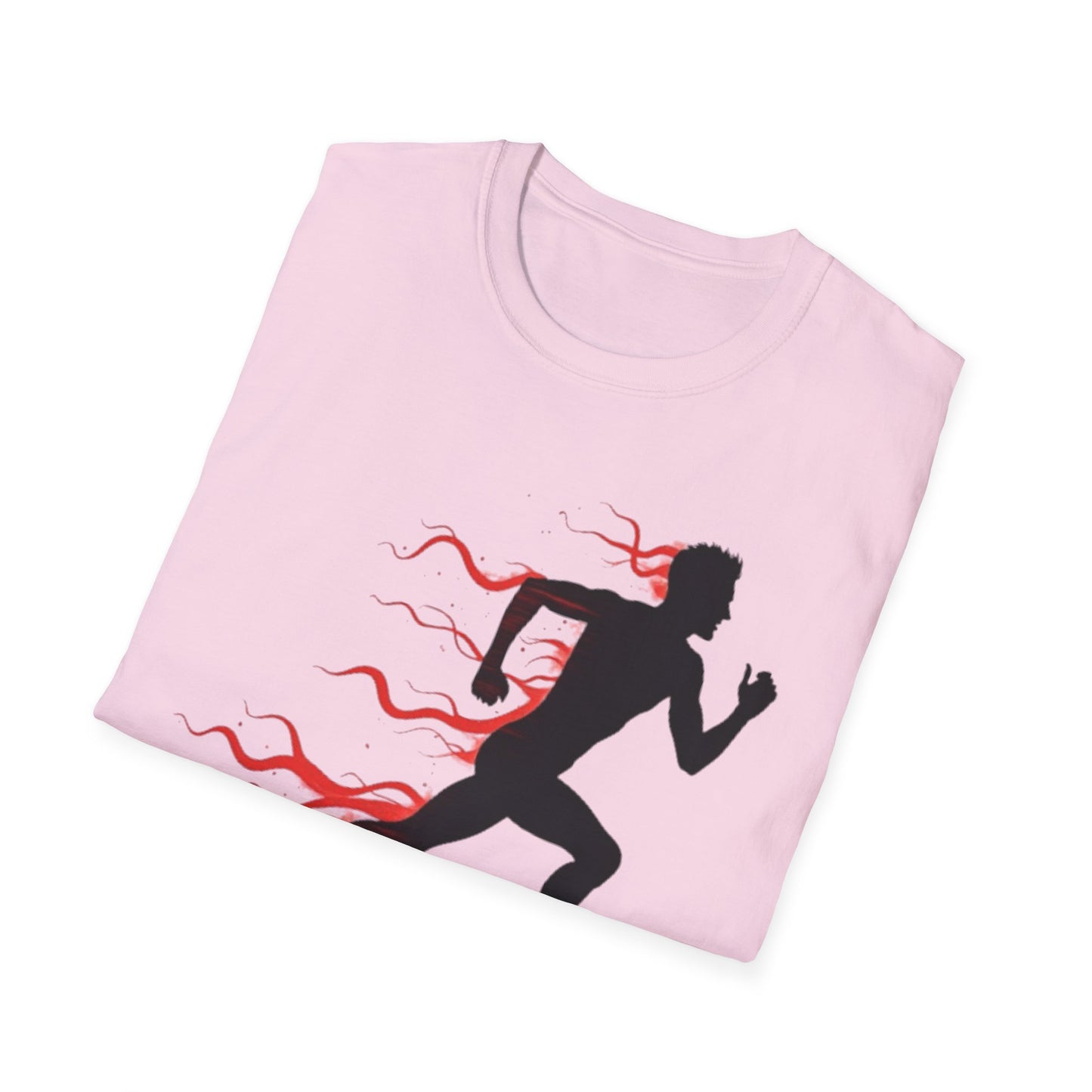 Flaming Speed Runner T-Shirt – Ignite Your Passion for Running