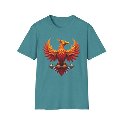 Phoenix Strength Gym T-Shirt – Rise, Lift & Conquer