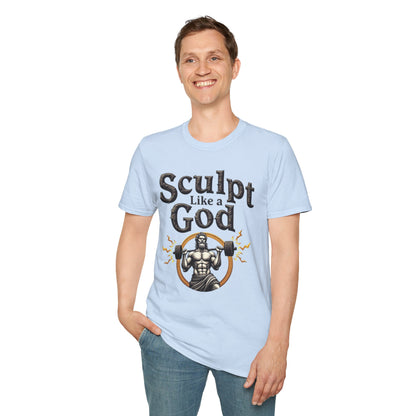 Sculpt Like a God T-Shirt – Epic Gym & Bodybuilding Tee