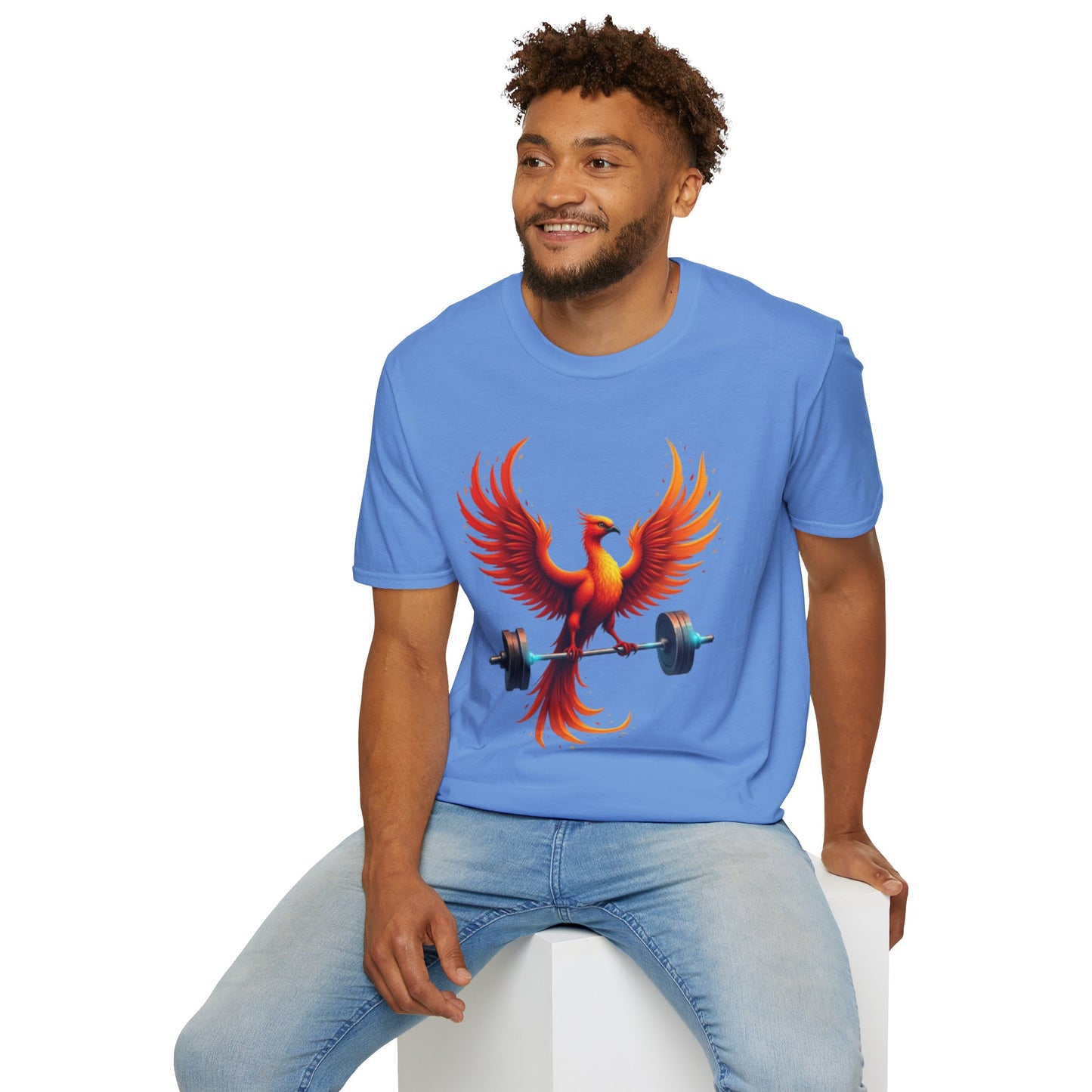 Phoenix Rising Gym T-Shirt – Strength, Resilience & Power Tee