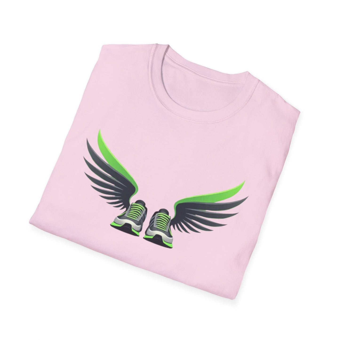 Winged Runner T-Shirt – Speed, Freedom & Endurance